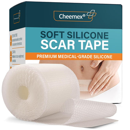 🍍Official Store |Cheemex® Hyaluronic Acid Nano Microneedle Repair Tape🗽🎉(Treatment of old and new scars, reduction of surgical scars, stretch marks, keloids, acne, burns, warts, dermatomes and varicose veins)