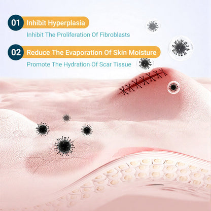 🍍Official Store |Cheemex® Hyaluronic Acid Nano Microneedle Repair Tape🗽🎉(Treatment of old and new scars, reduction of surgical scars, stretch marks, keloids, acne, burns, warts, dermatomes and varicose veins)